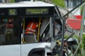 Schwerer Bus Unfall Koeln Porz Gremberghoven Neuenhofstr P349